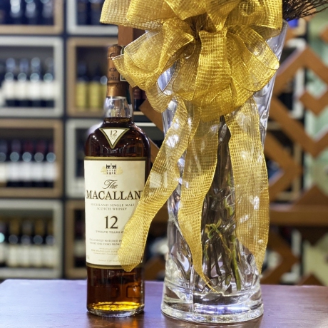 Macallan 12 Yr Highland Single Malt Scotch Whisky (750ml)